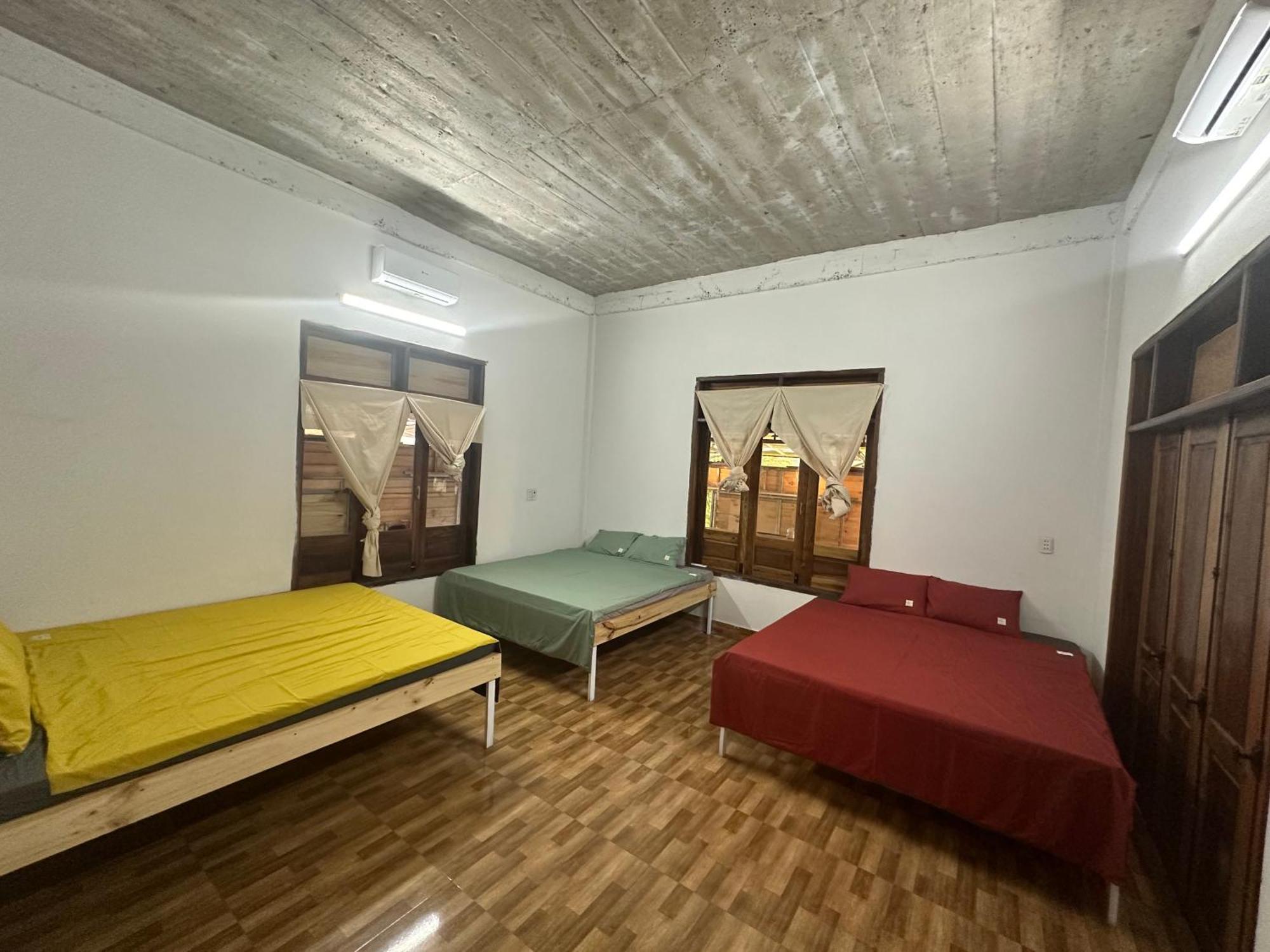 Retro Khe Sanh Lejlighedshotel Lao Bao Værelse billede