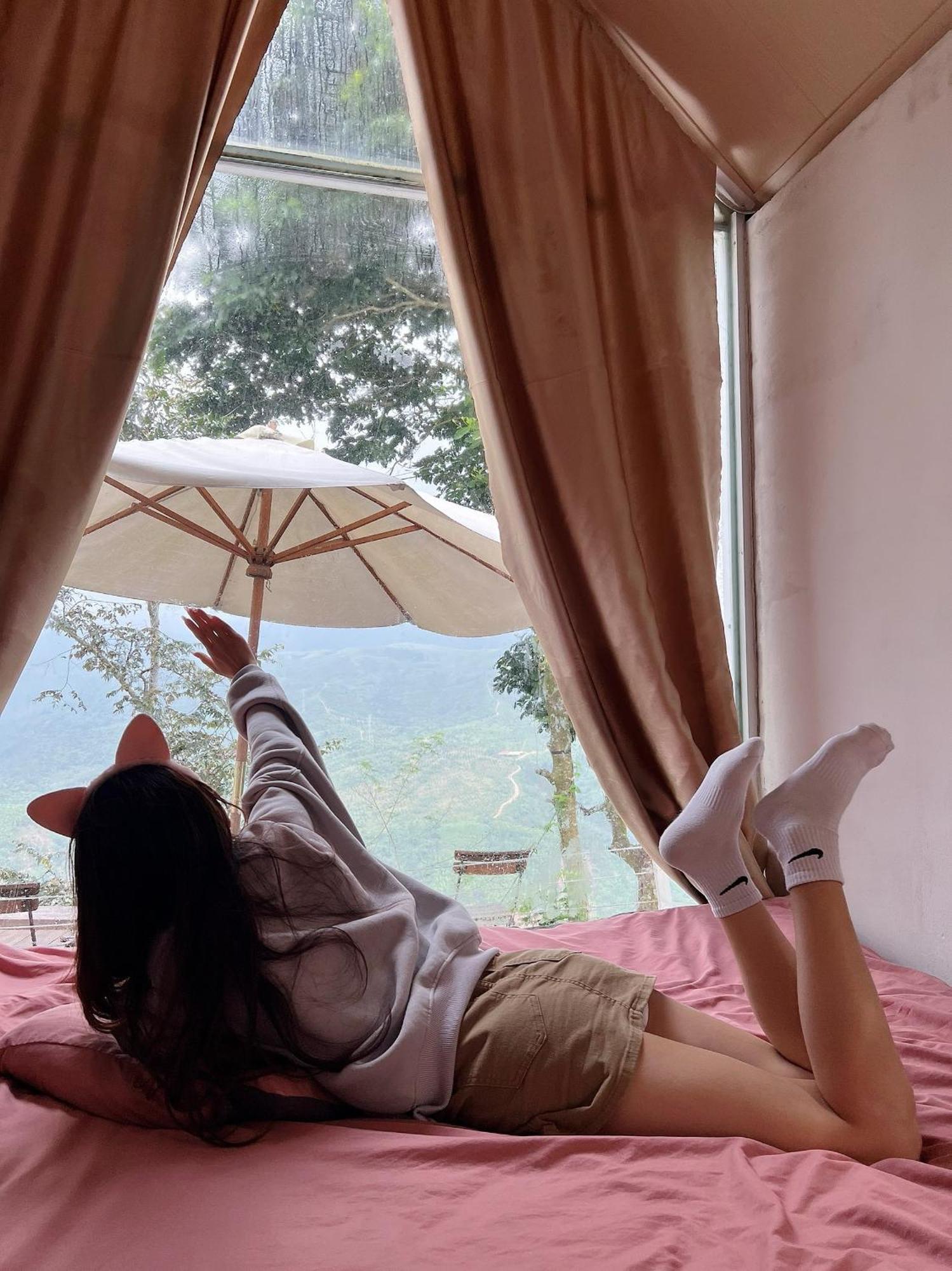 Retro Khe Sanh Lejlighedshotel Lao Bao Eksteriør billede